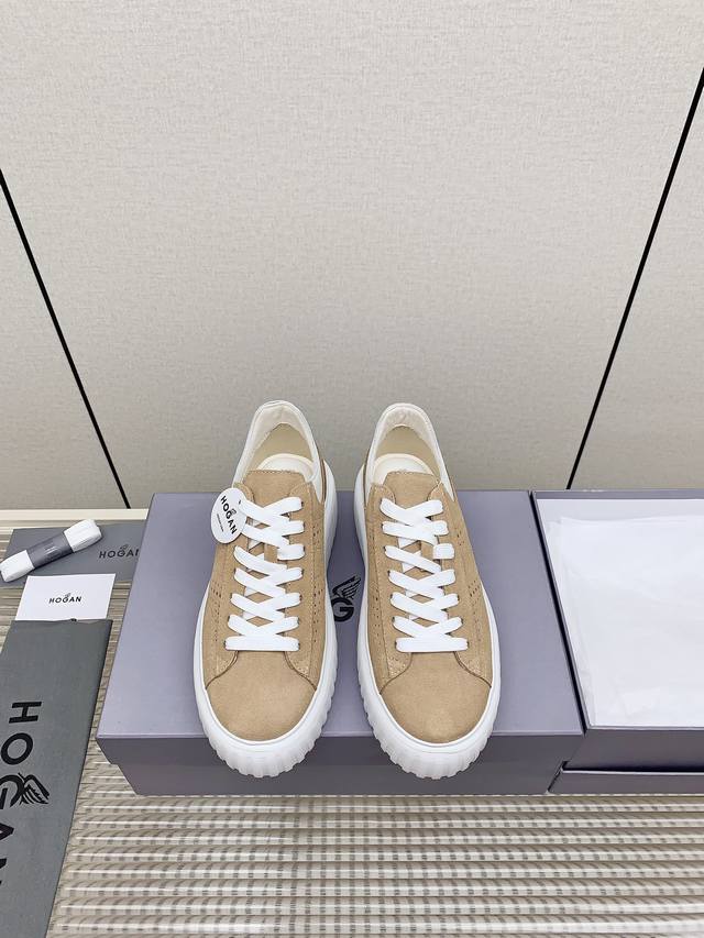 Factory-Direct Men's Size 10 High-End Version Hogan Ss Early Spring Latest H630