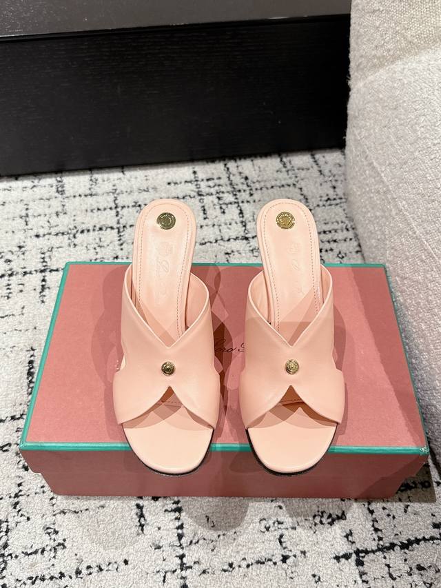 Loro Piana 25 Summer's Latest Vera Series, Flat, High-Heeled Sandals In New Colo
