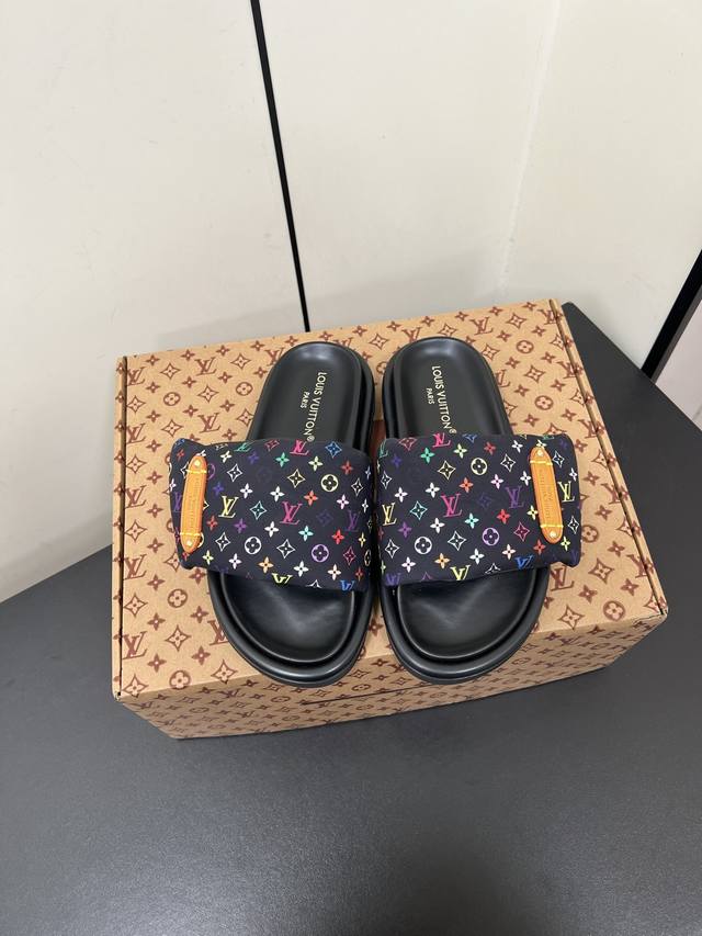 Louis Vuitton Louis Vuitton Lv Flagship Store25Ss Summer New-Arrival Slippers, L