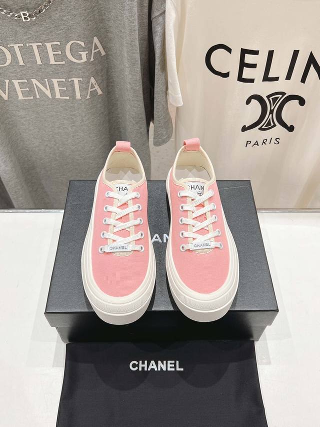 Chanel* Chanel 2025 Ss Latest Casual Shoes, Currently Super Popular Cookie-Styl
