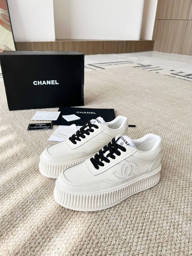 Ultra-Popular - 24P Chanel New Casual Sports Sneakers, Hard To Find In Stores, B