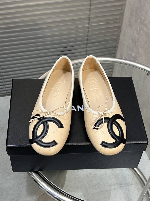 Factory-Made Chanel New Single-Sole Shoes, Chanel Dance Shoes. Material: Importe