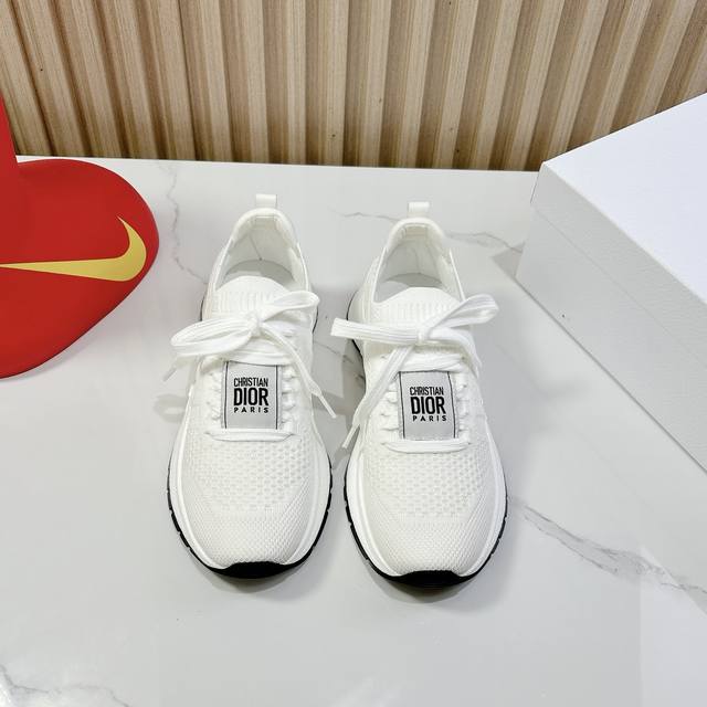 25Ss Spring/Summer New Arrival Dior Run'n'dior Sports Shoes Mesh Fabric Casual R