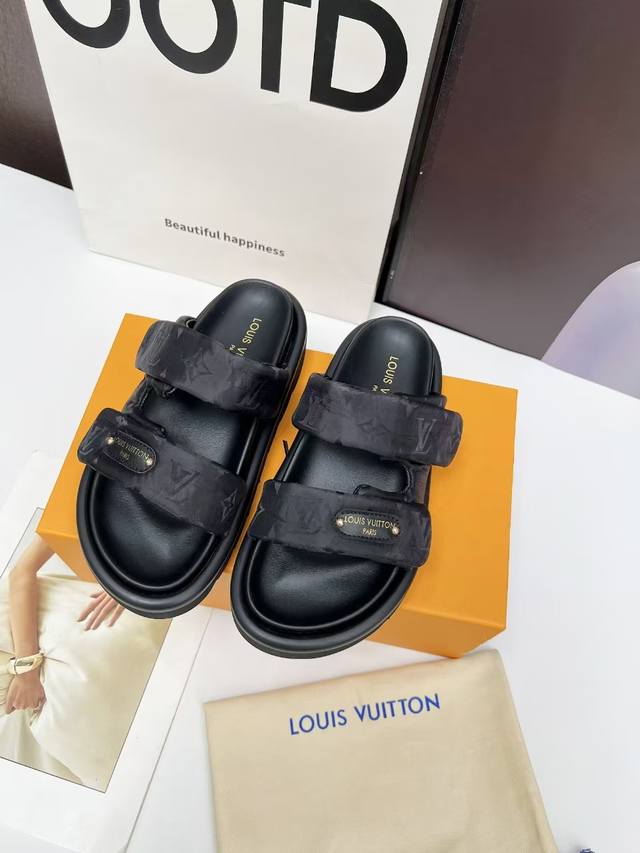 Louis Vuitton Spring/Summer New Arrival Slippers Now Available, 1:1 High-End Cus