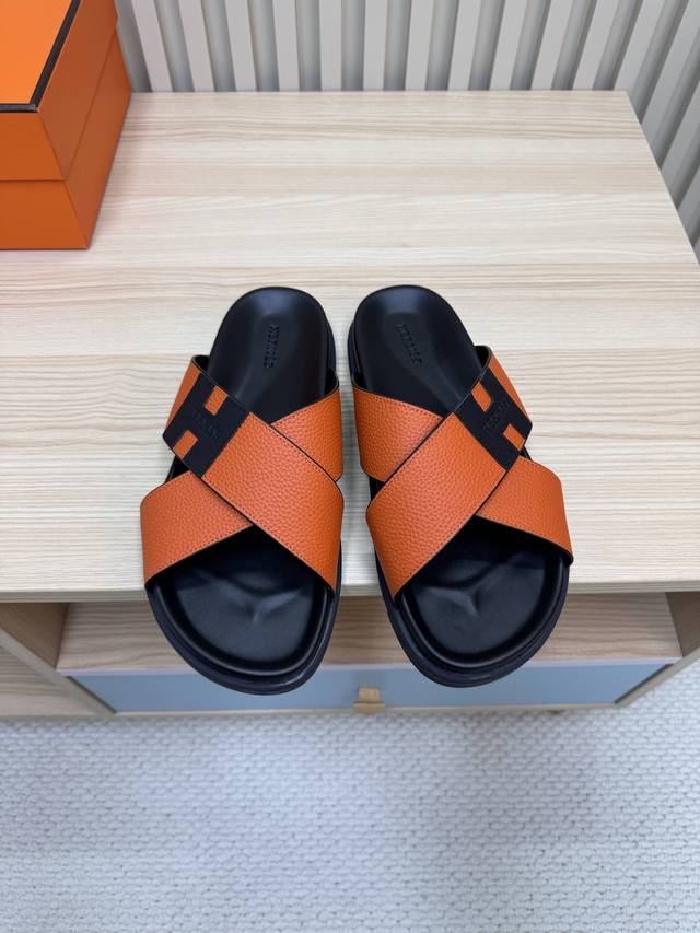 Couple's Edition 25 Latest Release Cross-Strap Slippers Herm S Couple's Edition