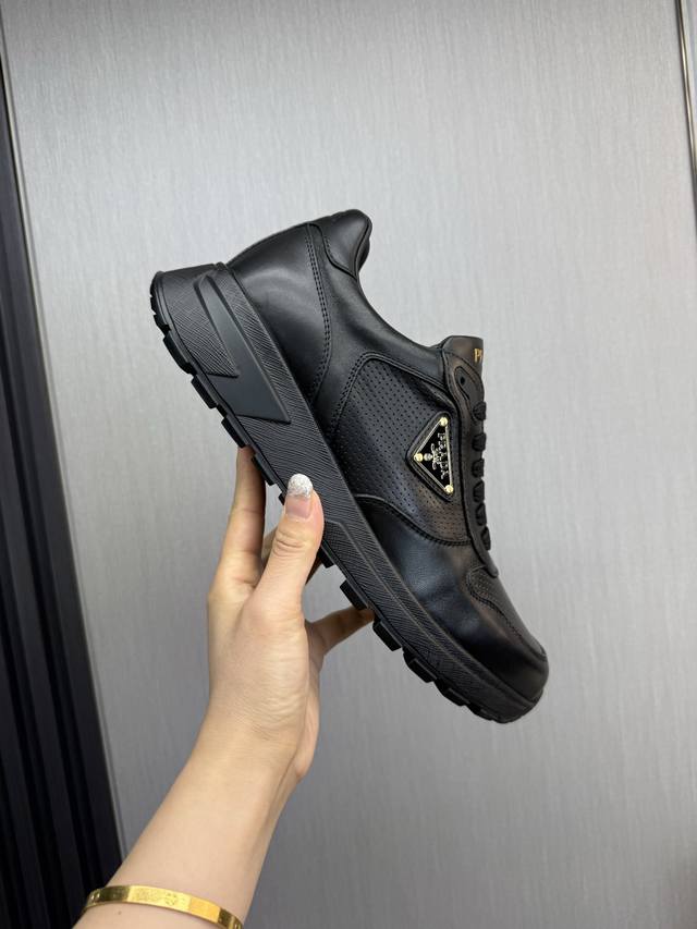 Factory Price P Prada Men's Shoes, Best-Selling Model From The Official Store, A