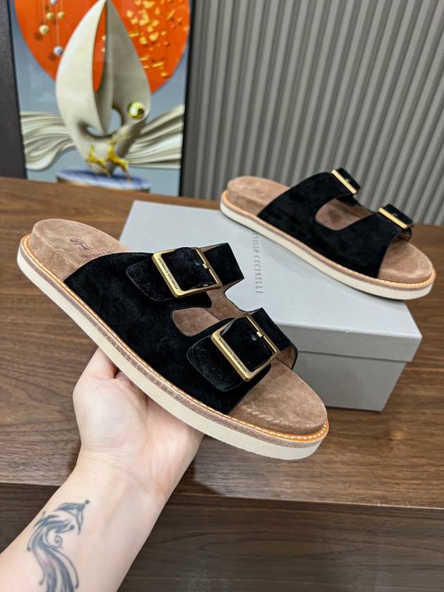 Brunello Cucinelli. B/C Couple's Edition Height-Increasing Shoes For Men And Wom