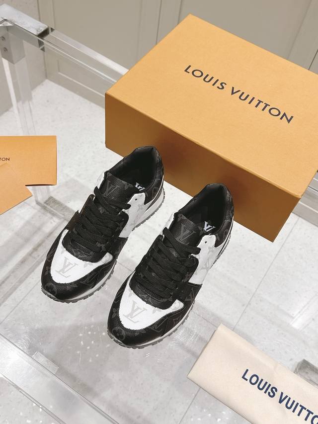 Top Version: Men's Lv Louis Vuitton Donkey Brand L House Classic Run Away Series