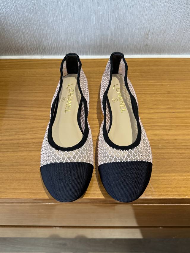 Top-Quality Chanel Ss25 New Arrival~ Chanel's New Spring/Summer Lace Ballet Shoe