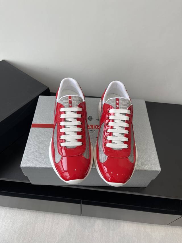 Prada Early Spring New Arrival Top-Quality Authentic Prada Casual Sports Shoes M