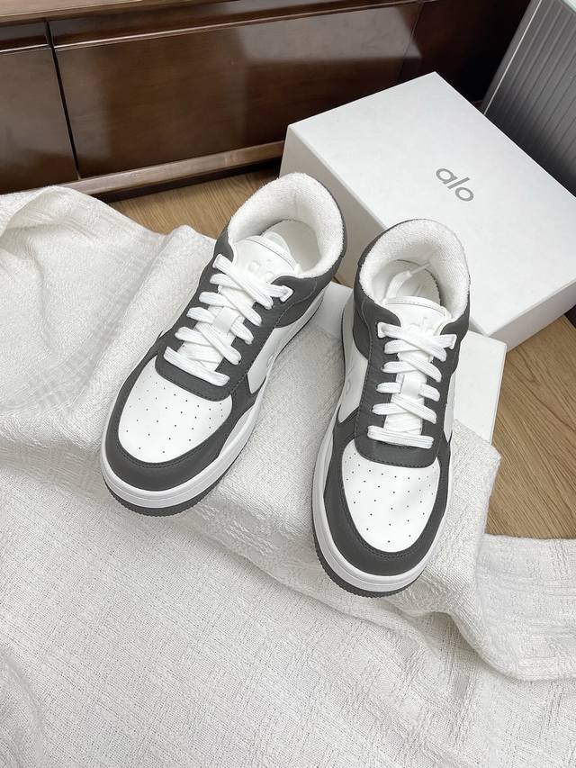 Aalo Niche Fashion Brand Spring/Summer New Arrival Color-Blocked White Sneakers
