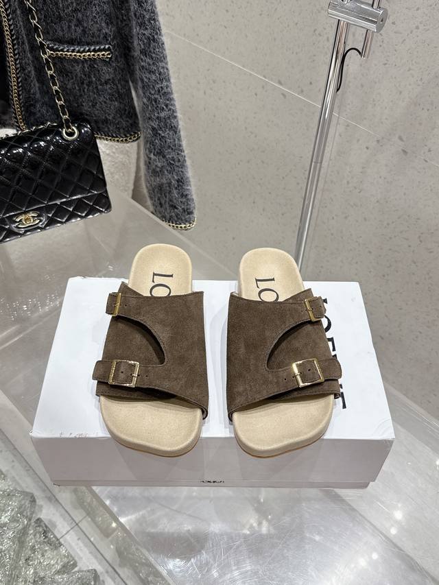 Loewe 25Ss Summer New Arrival Slippers A Hot New Release, These Slippers Feature
