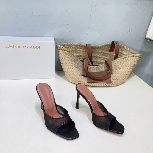 High-Quality Factory-Direct! Niche Fashion Brand Amina Muaddi 25 Spring/Summer M