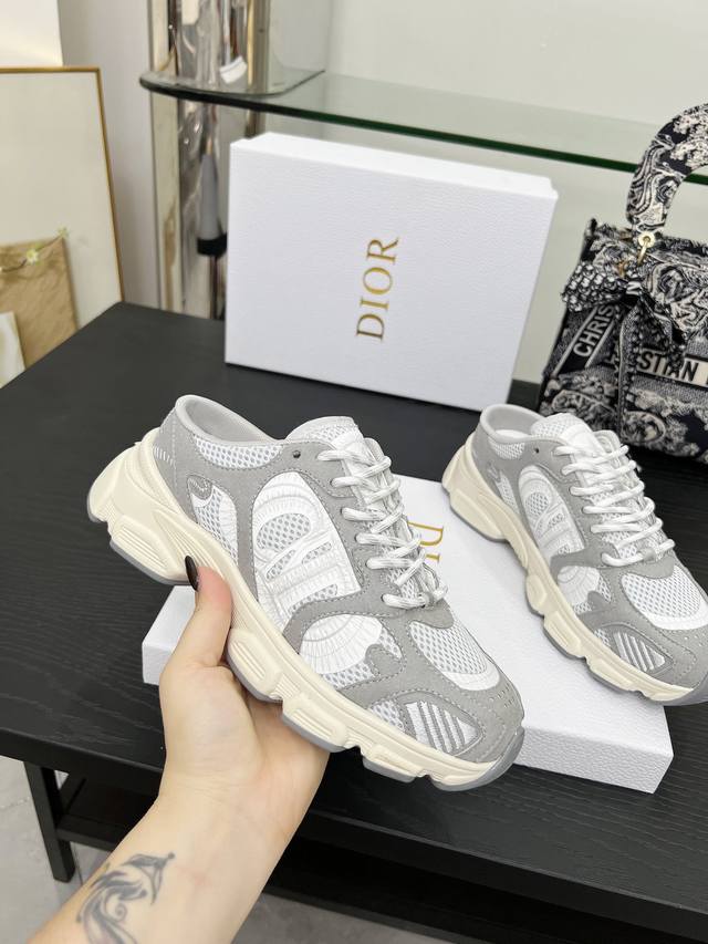 This Dior Chrono Sports Slip-On Reinterprets The Running Shoe In Dior's Haute Co