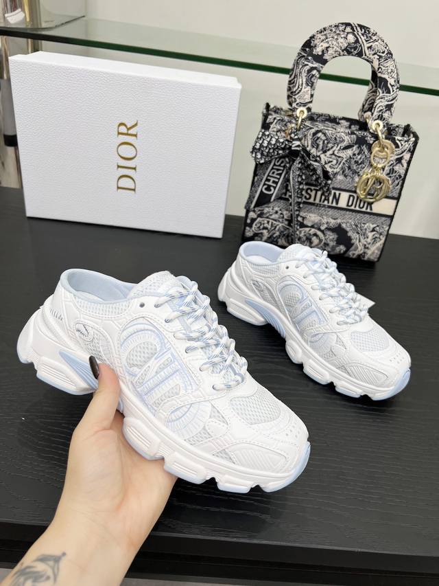 This Dior Chrono Sport Sandal Reinterprets The Running Shoe In Dior's Haute Cout