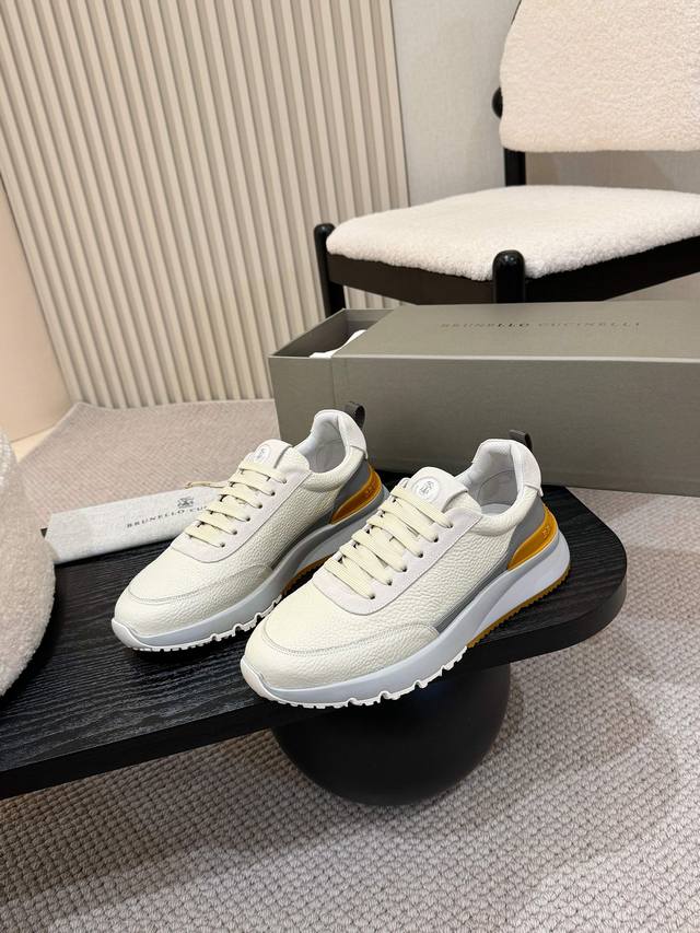 Brunello Cucinelli, 2025 Ss New Casual Sneakers Now Available. New Materials, Vi