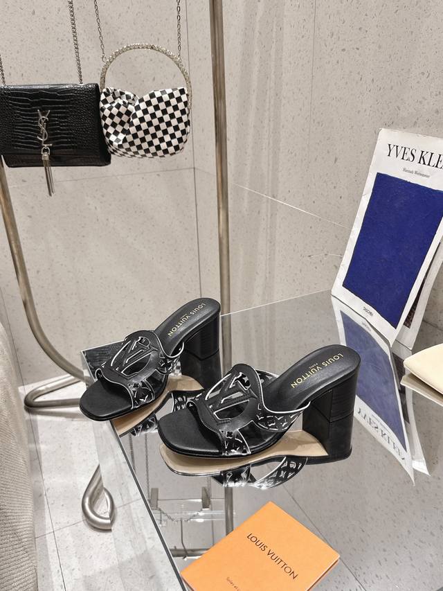 This Lv Isola Flat Sandal Features Soft Calf Leather, With A Wide Shoe Upper Sho