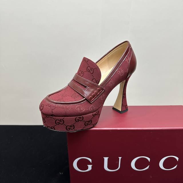 Gucci 2025 Early Autumn Collection New Arrival: High-Heeled Round-Toe Stiletto L