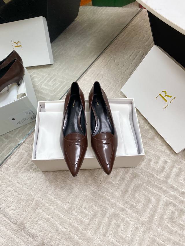 Factory Price Therow Retro Elegant Cat-Heel Single-Strap Shoes These Are A Must-
