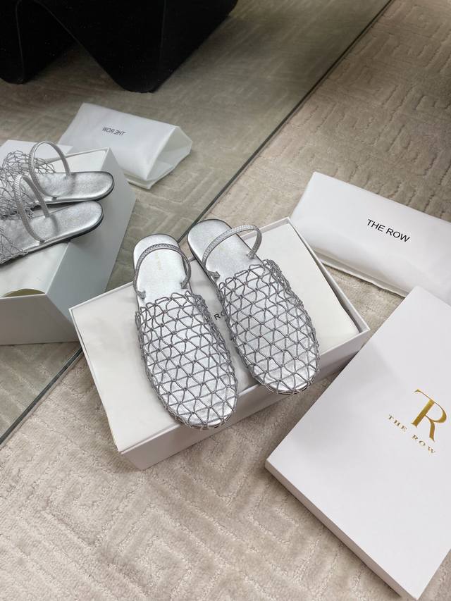 Factory-Direct The Row Spring/Summer Must-Have Item: Perforated Mesh Sandals. Th