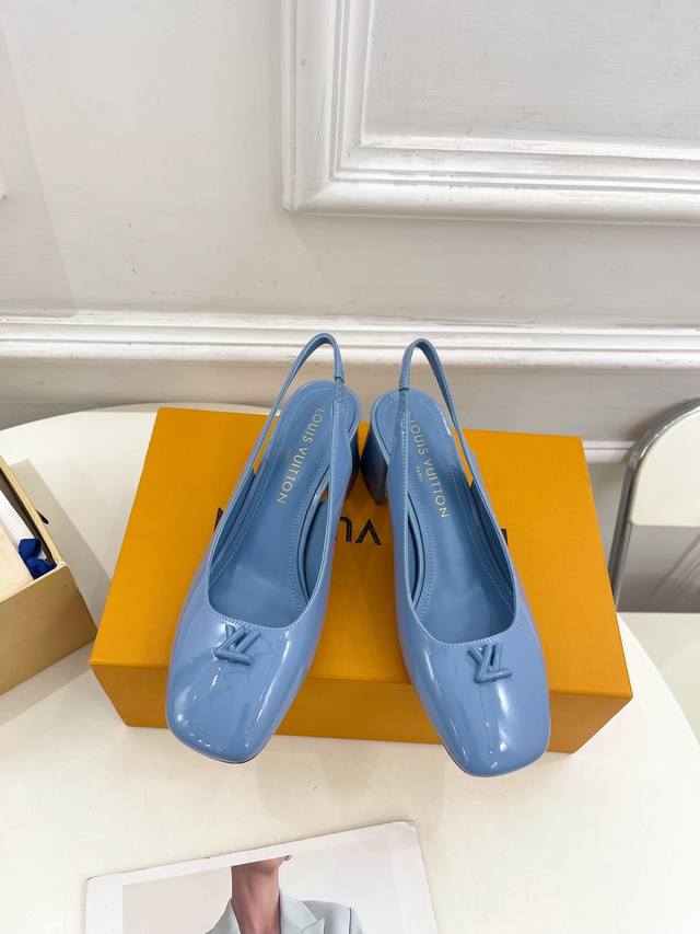 Factory Price Pp Mid-Heel High-Heel Lv Louis Vuitton 25 2025 Early Spring New Ar
