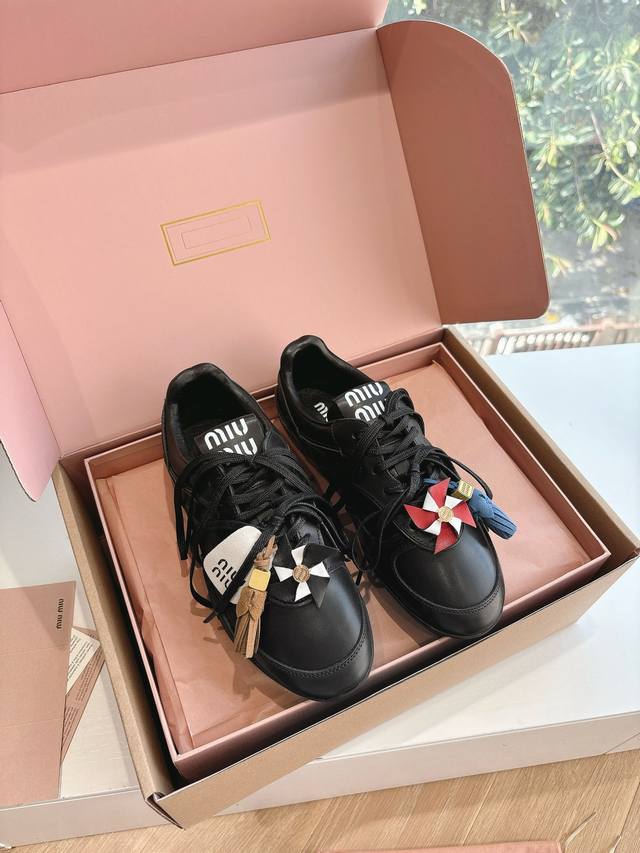 Top-Tier Miu Miu | Miu Miu 25S New Couple's Color-Block Mesh Casual Training Sho