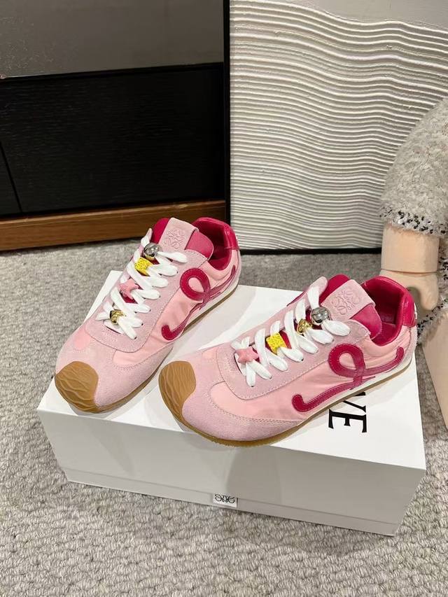 Buckle 20 Top-Selling Model Loewe 2025 Loewe Ballet Runner Series Ballet Sneaker
