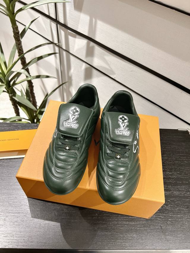 Louis Vuitton's Latest Footprint Series, A Couple's Edition Football Sneaker. Or