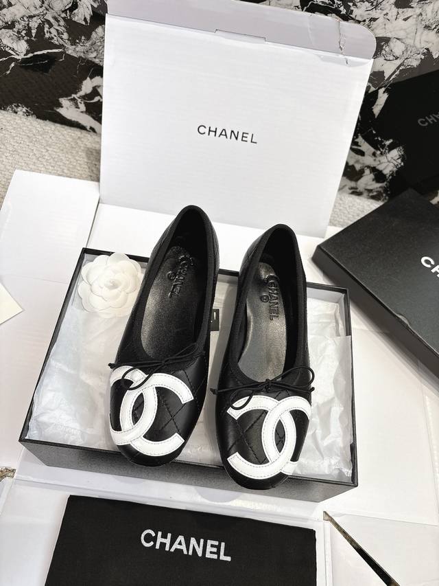 Mini Chanel Vintage Kangpeng Large Cc Ballet Shoes | High-End Premium Quality Fr