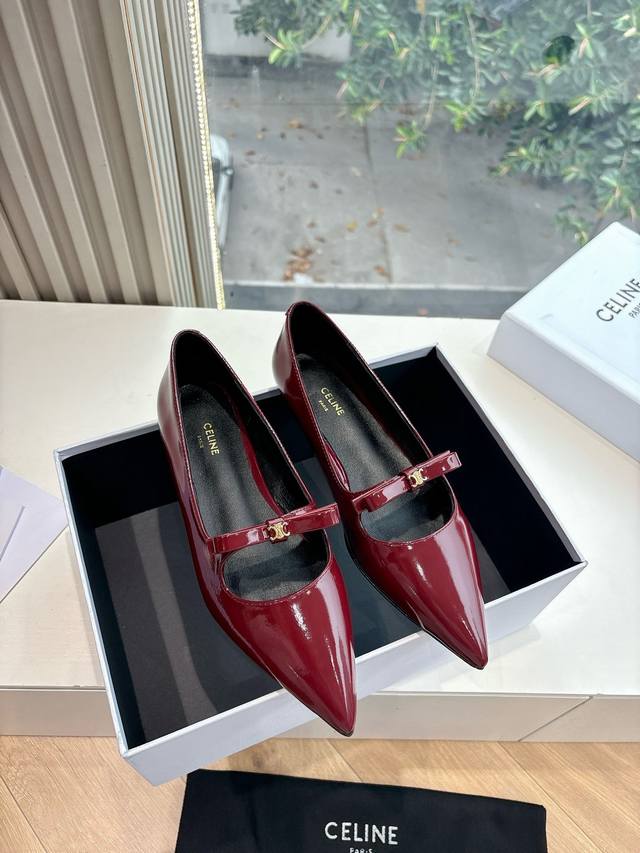 G339 As Seen, As Delivered. Celine Runner With Celine Logo On The Side, Embossed