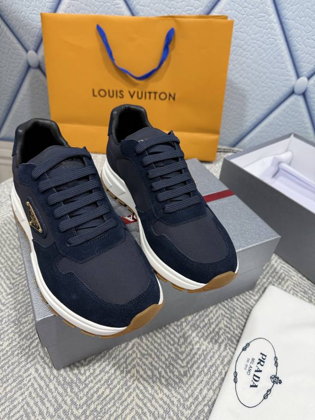 Top-Quality Prada New Arrival~ Prada's New Men's Sneakers Upgraded Version. This
