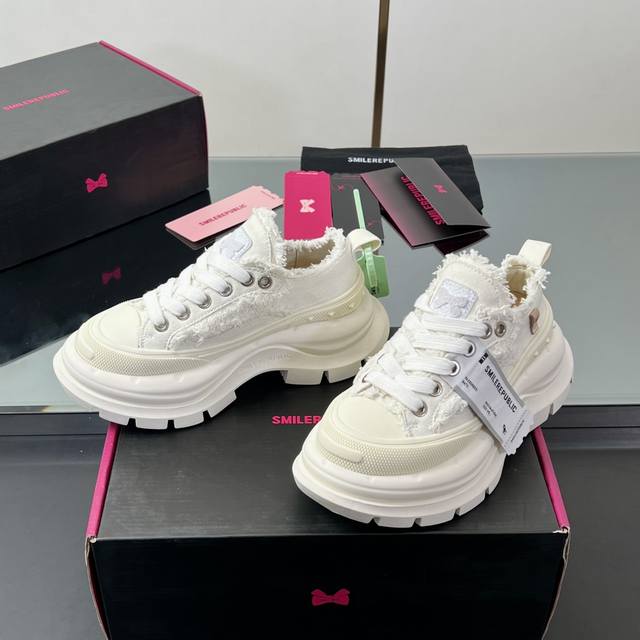 Best-Selling Smilerpublic Open-Toe 2.0 Couple's Canvas Shoes, Thick-Soled Shoes,