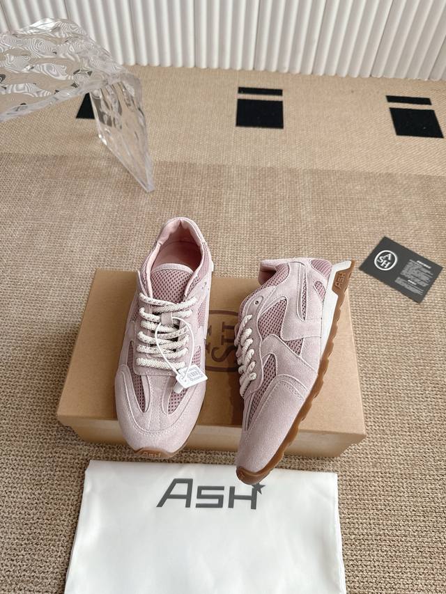 Ash Kasar Mesh Training Shoes Ai Xi Spring/Summer New Arrival Italian Luxury Cas