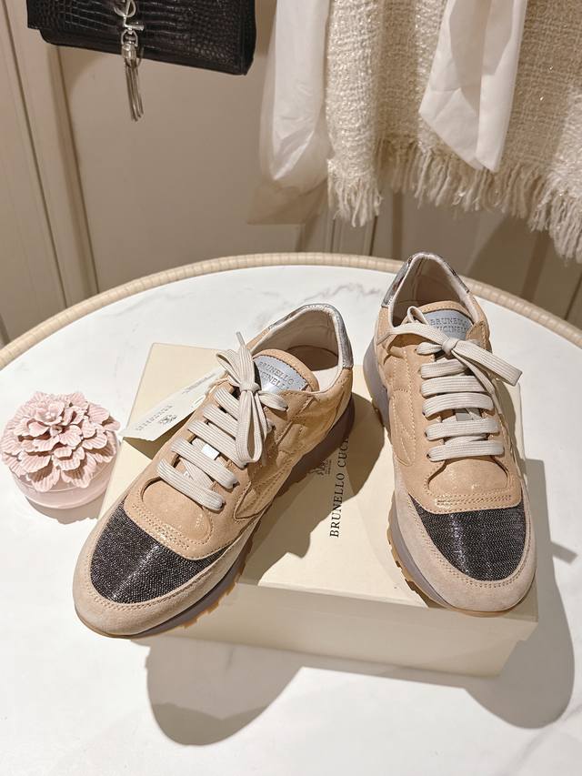 High-End Version Factory Price Brunello Cucinelli New Bc Classic Casual Sneakers