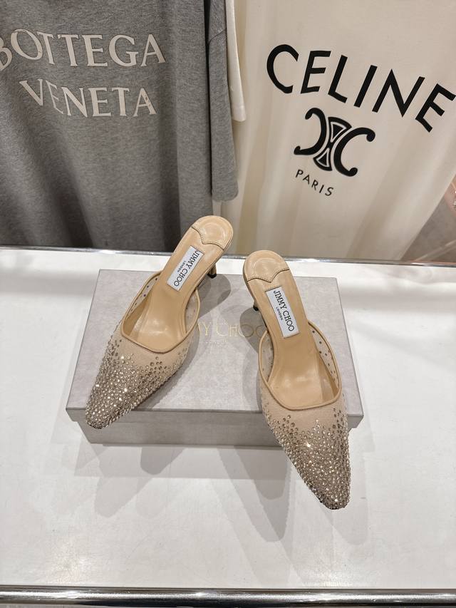 High-Heeled Slippers, Original Last, Perfect Lines, Simple And Elegant, Comforta