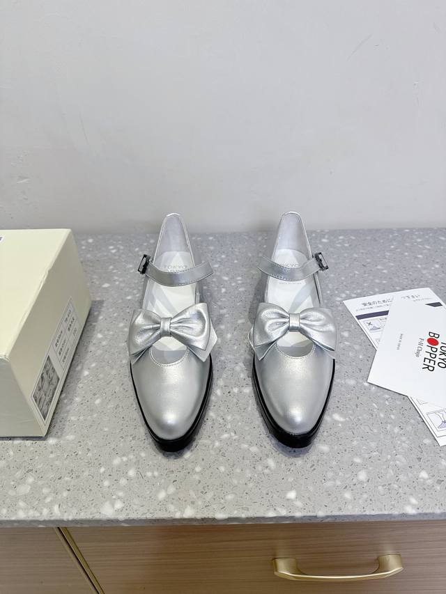 Tokyo Bopper Niche Fashion Brand 25Ss Spring/Summer New Arrival Pointed-Toe Mary