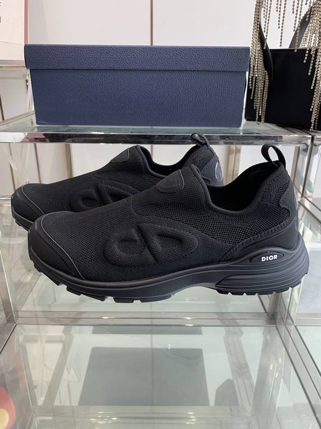 Dior B30 Series Countdown Flyknit Men's Casual Sneakers. Fashionable And Sporty,