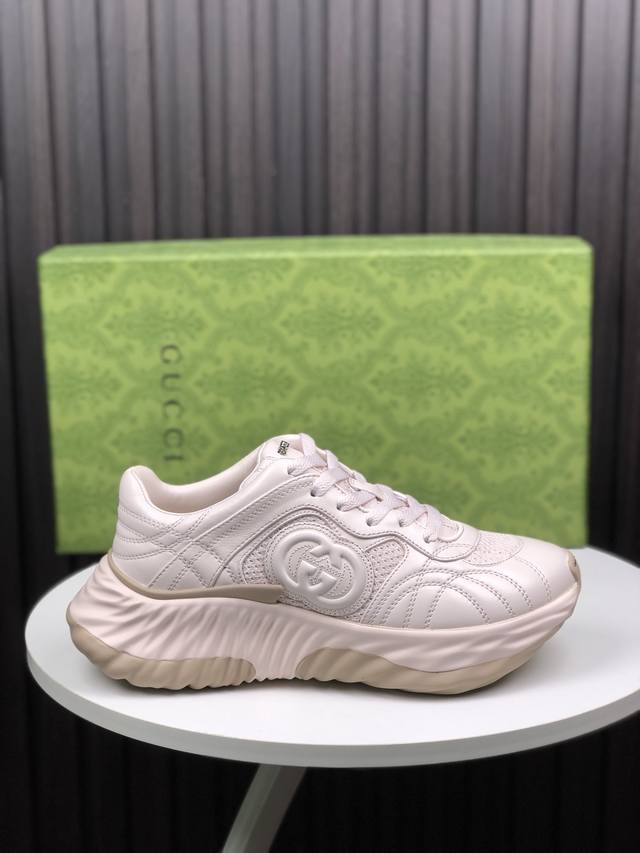 Women's Size 35-40 Women's Top-Tier Edition Gucci Daddy Shoes Top-Tier Version,