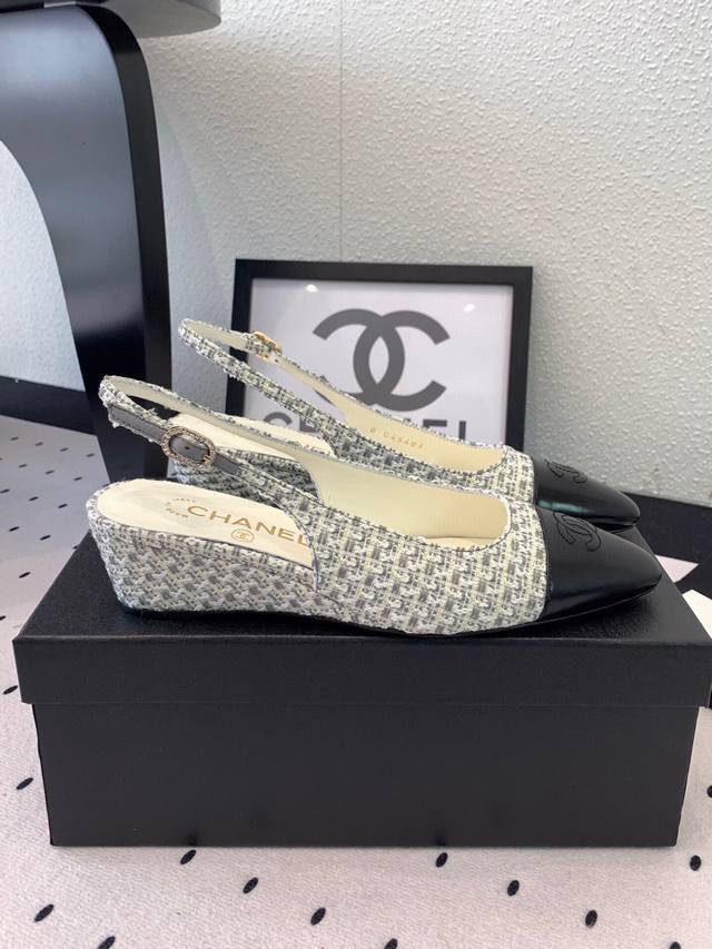 Chanel New Spring/Summer Sandals, High-End Version, Continuing The Classic Chane