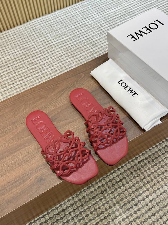 Loewe 25 Summer Limited Edition Lace-Up Sandals. Wear Them And Get Complimented