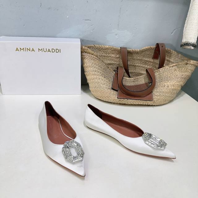 High-Quality Factory-Direct!Niche Fashion Brand Amina Muaddi's 2025 Spring/Summe