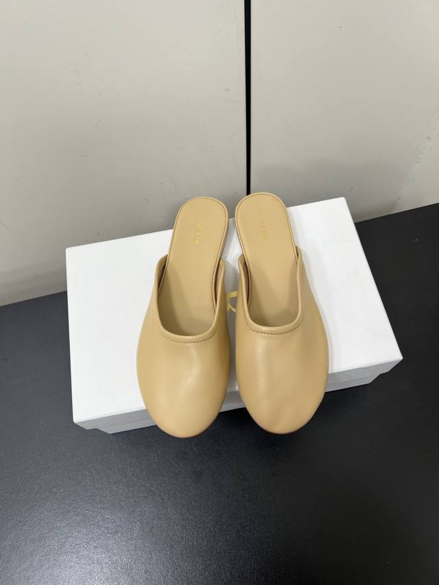 Therow Flat-Toe Half-Slip Sandals. Though Not As Popular As Mary Janes Or Flip-F