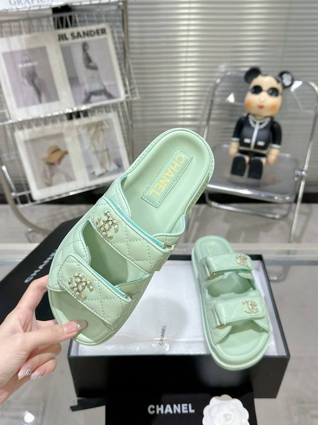 Genuine Leather Sole * 25P Spring And Summer Classic Style! Beach Shoes Are All