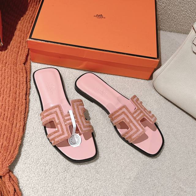 Comes With An Airplane Box, Factory Price P Herm S Oran Sandal Series, Fashionab