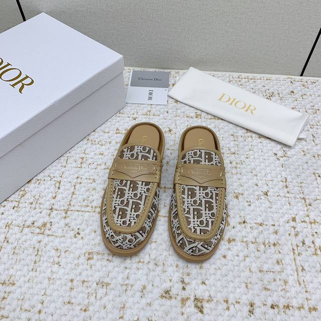 Factory-Made High Version Dior Dior Early Spring New Arrival Bestselling Mule Sl