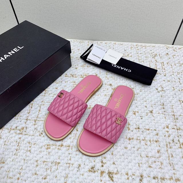 Factory-Made High-End Version Chanel 2025Ss Spring/Summer New Arrival High-Heele