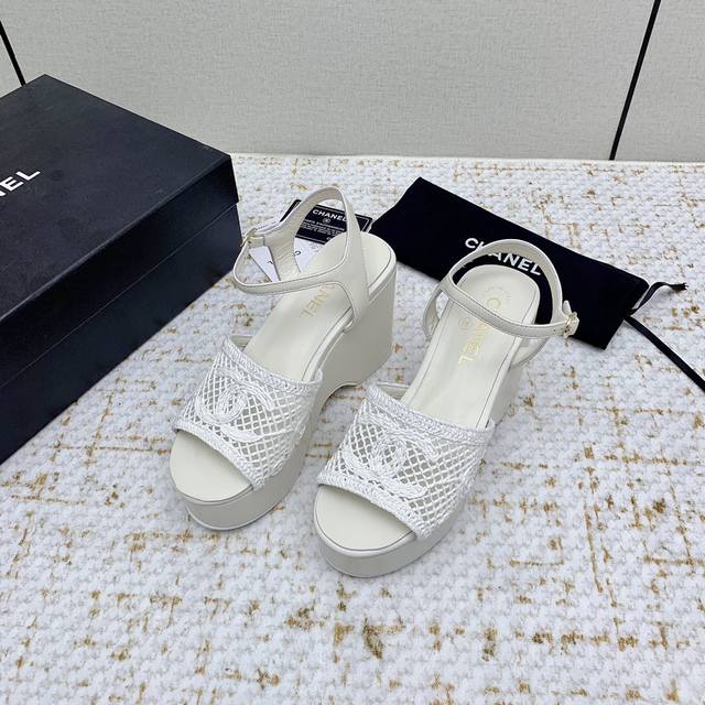 Factory-Made High-End Version 25Ss Spring/Summer New Arrival Chanel Chanel Wedge