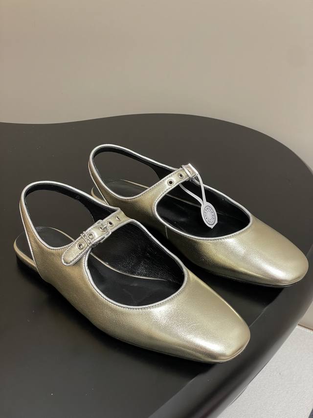 Top-Quality Herm S H-House 25S Spring/Summer New Mary Jane Shoes, Open-Toe Sanda
