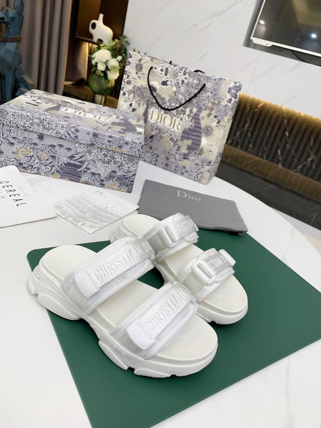 Factory Price P Dior High-End Version Slippers, New Classic Style, Premium Quali