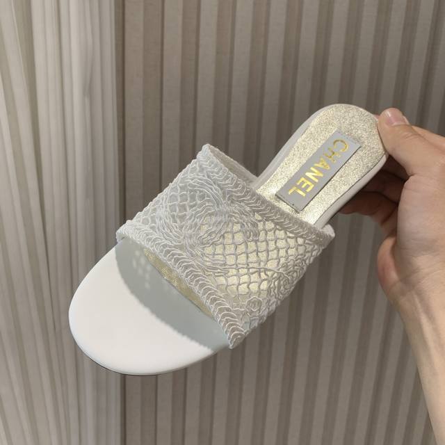 Chanel 25Ss Spring/Summer New Arrival Vacation Slippers A Brand-New Design From